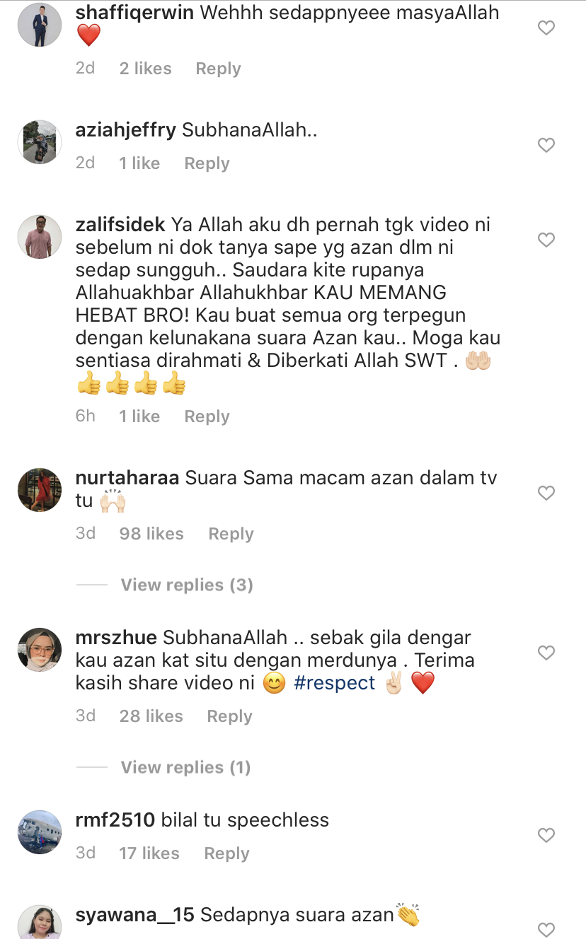 “Sama Macam Azan Dalam TV,” &#8211; Diminta Alunkan Azan Oleh Bilal Masjid Di Mesir, Suara Lunak Sharul Kamal Tular