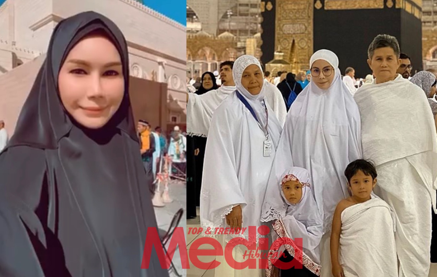 “Berlinang Air Mata, Bahawa Saya Patut Bersyukur…,” – Sajat Selesai Umrah Bersama Keluarga