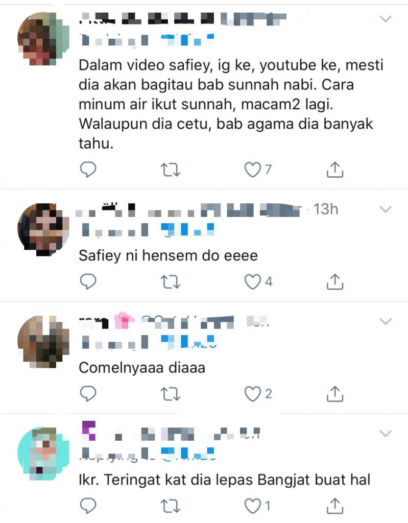 “Dia Masih Tahu Mana Halal Haram Dalam Ibadah,” &#8211; Netizen Saran Sajat  Contohi Sikap Safiey Ilias Bab Pergi Umrah?