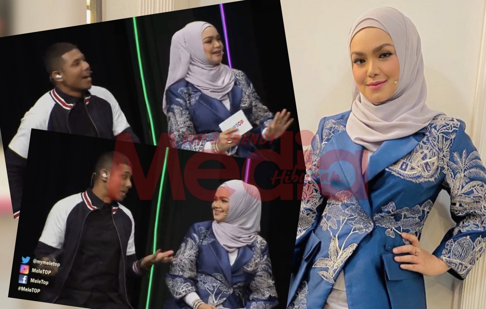 “Tolong Ambil Tokti Hos Tetap,” &#8211; Siti Nurhaliza Jadi Hos Jemputan MeleTOP, Ramai Fans Suka!