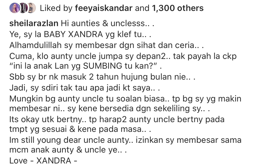 “Tak Payah Cakap Ini La Anak Lan Yang Sumbing Tu Kan?” – Isteri Lan Solo Kongsi Foto Terbaru Anak, Nak Tanya Isu Itu Biar Kena Tempat Dan Masa Sesuai