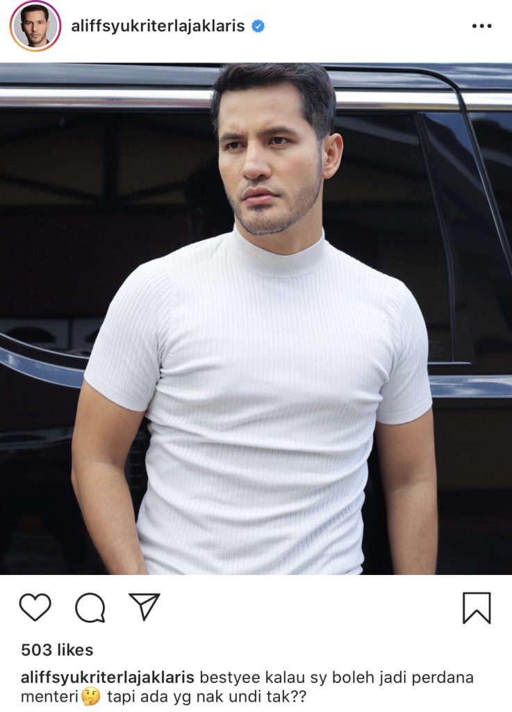 “Seronoknya Kalau Saya Boleh Jadi Perdana Menteri. Tapi….,” – Datuk Aliff Syukri