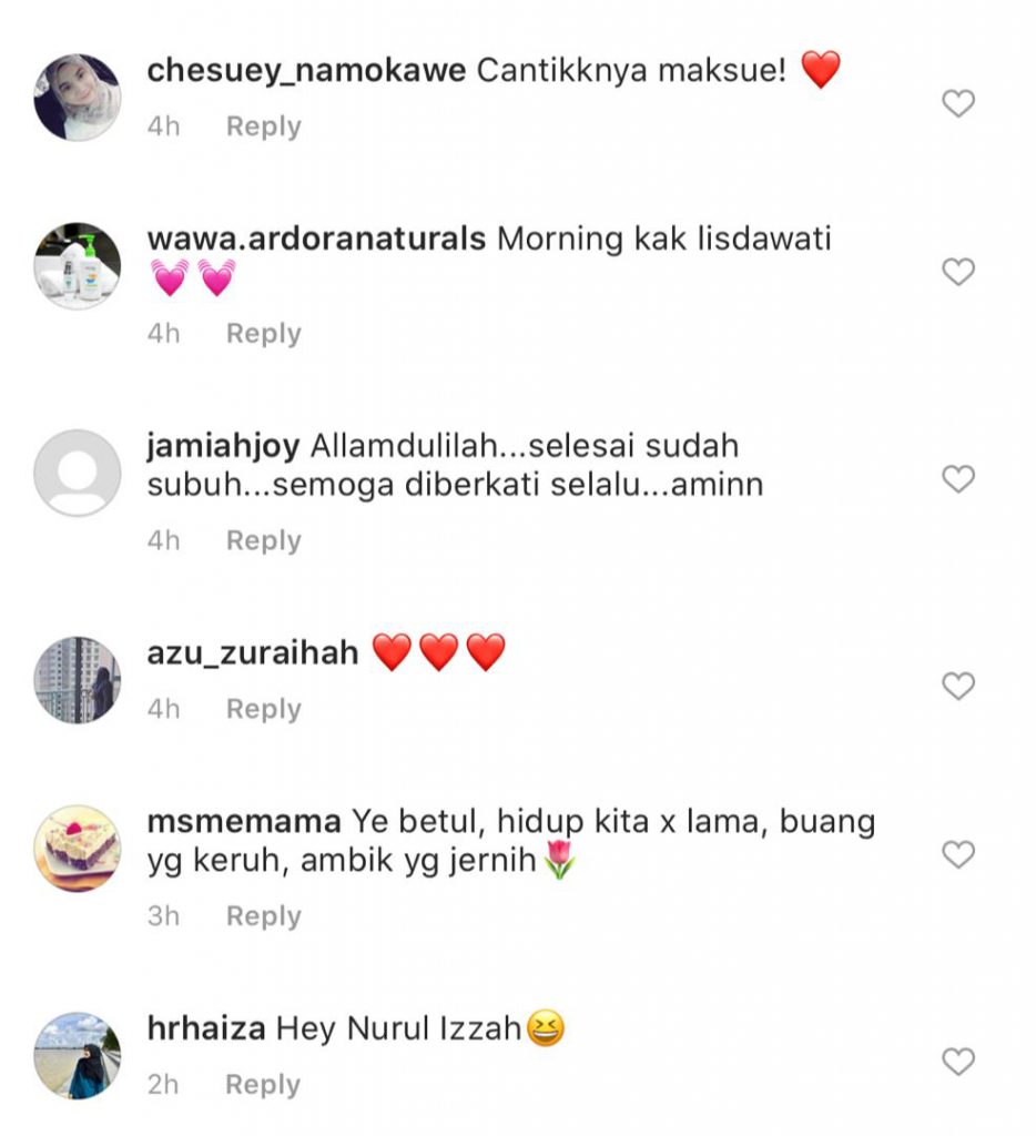 “Teringat Beberapa Peristiwa Yang Saya Rasa Hanya Mungkin Salah Faham,” – Lisdawati Mohon Maaf