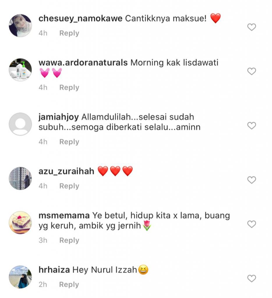 “Teringat Beberapa Peristiwa Yang Saya Rasa Hanya Mungkin Salah Faham,” &#8211; Lisdawati Mohon Maaf