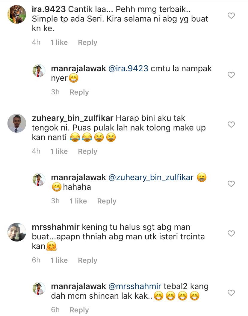 “Rutin Setiap Pagiku,” – Man Raja Lawak Solekkan Isteri Setiap Pagi, Contoh Suami Mithali