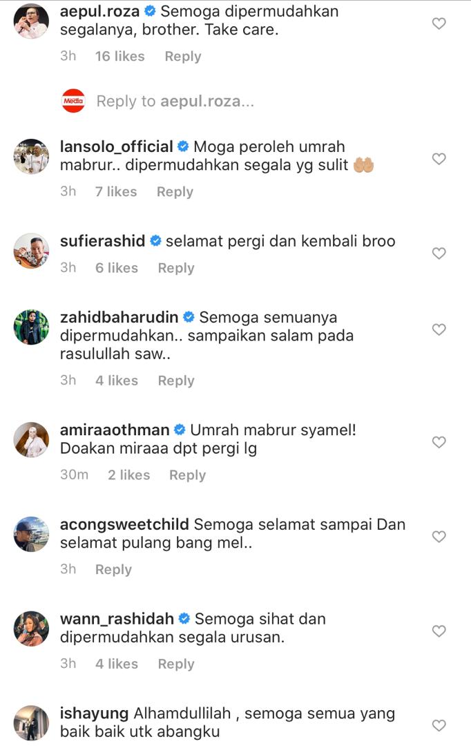 “Memohon Maaf Kepada Kalian Yang Sedang Membaca…,” – Bawa Keluarga, Syamel Bakal Berlepas Ke Tanah Suci Tunai Umrah