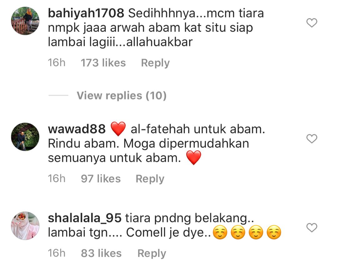 Toleh Belakang, Lambai Tangan… Ziarah Pusara Abam, Anak Achey Seolah-Olah ‘Nampak’ Kelibat Allahyarham 