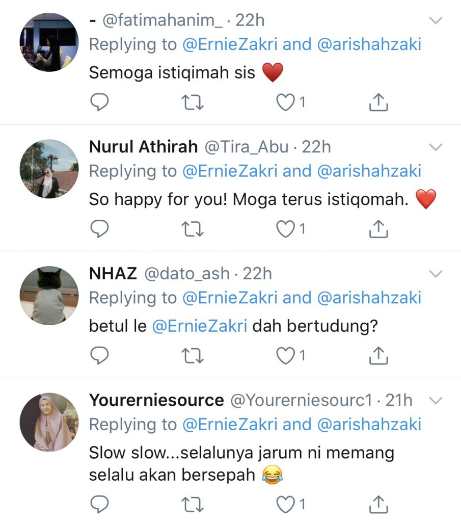 “Doakan Ya Guys, Pin Pun Takda Kat Rumah Ni,” – Ernie Zakri Kenang Situasi Saat Belum Berjihab, Mohon Doa Ramai