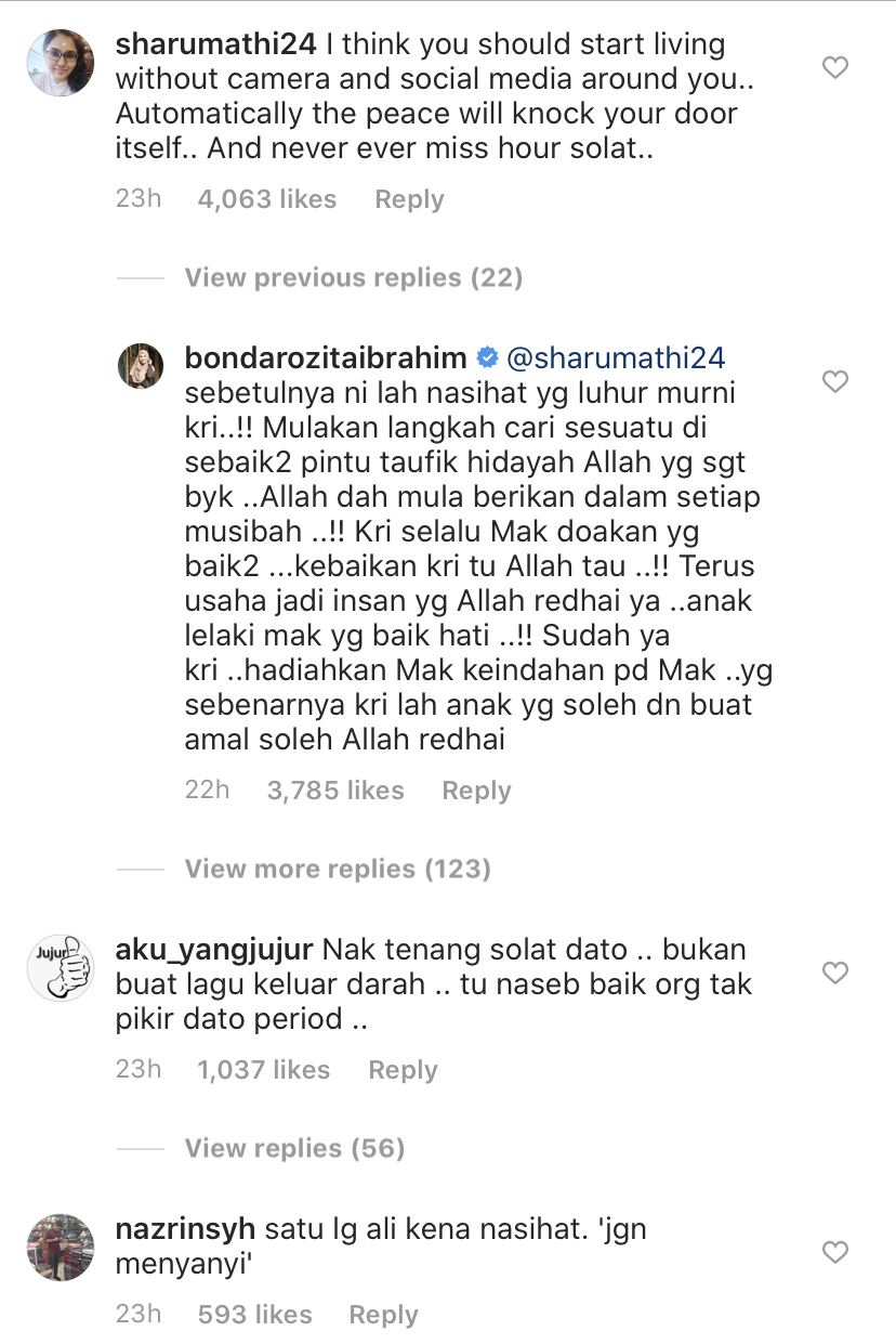 “Terima Kasih Ali Puteh,” – DS Aliff Syukri Terima Nasihat Mesej Ali Puteh, Ini Respon Bonda Rozita