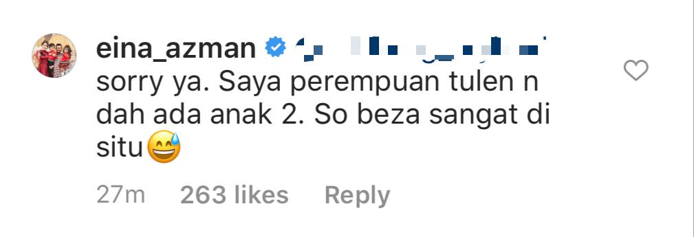 &#8220;Saya Perempuan Tulen, Ada Dua Orang Anak,&#8221; &#8211; Jawab Eina Azman Bila Ada Yang Bandingkan Dengan Usahawan Sensasi