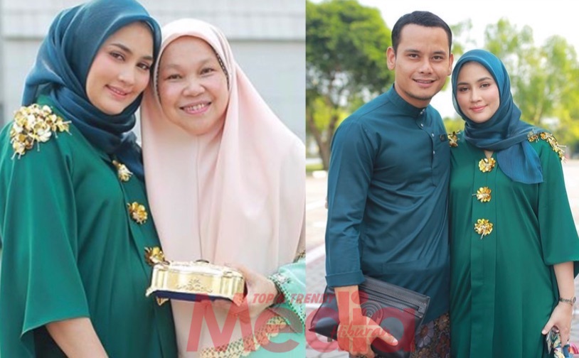 &#8220;Terima Kasih Allah Di Atas Ibu Mertua Terbaik Di Dunia. I love You Ibu,&#8221; &#8211; Fasha Sandha