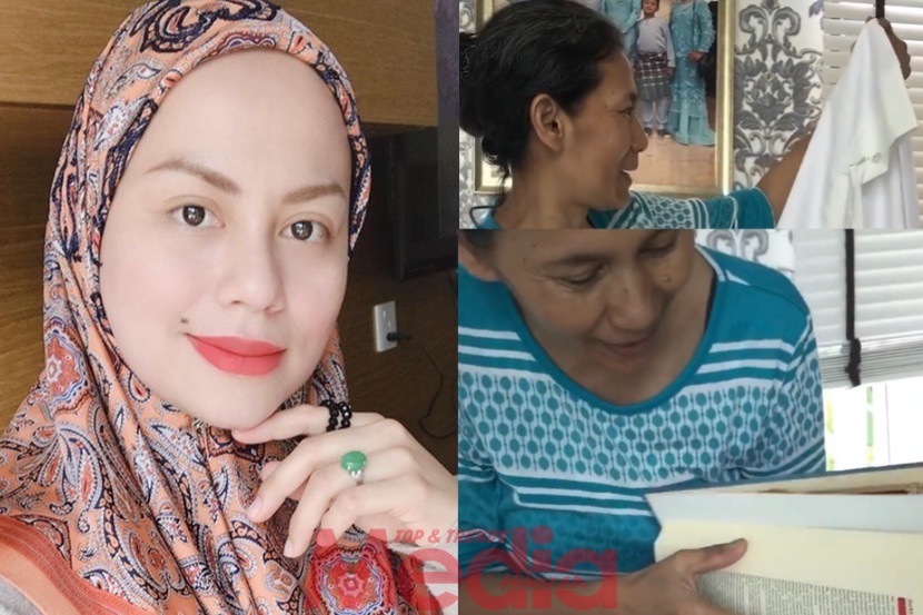 “Request Nak Hadiah Yang Baik-Baik,” – Rai Hari Jadi Pembantu Rumah, Datin Rebecca Hadiahi Bik Nia Telekung & Senaskhah Al-Quran Lengkap Terjemahan