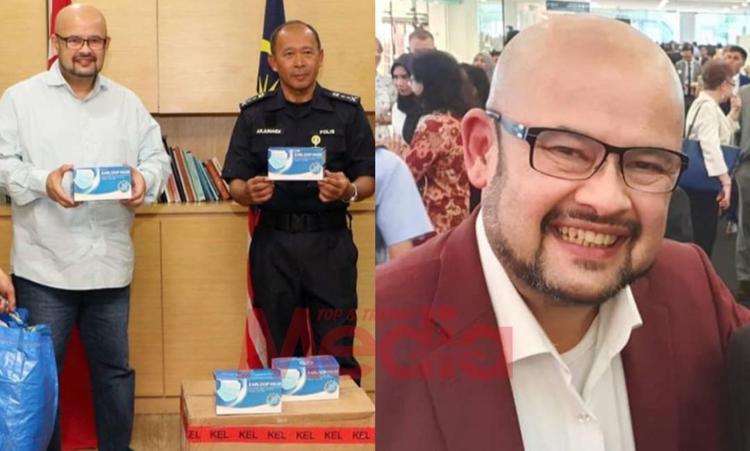 Beri Sumbangan ‘Mask’ & Bekalan Makanan Sempena Hari Polis Ke-213, Harith Iskander Hargai Jasa Wira Negara
