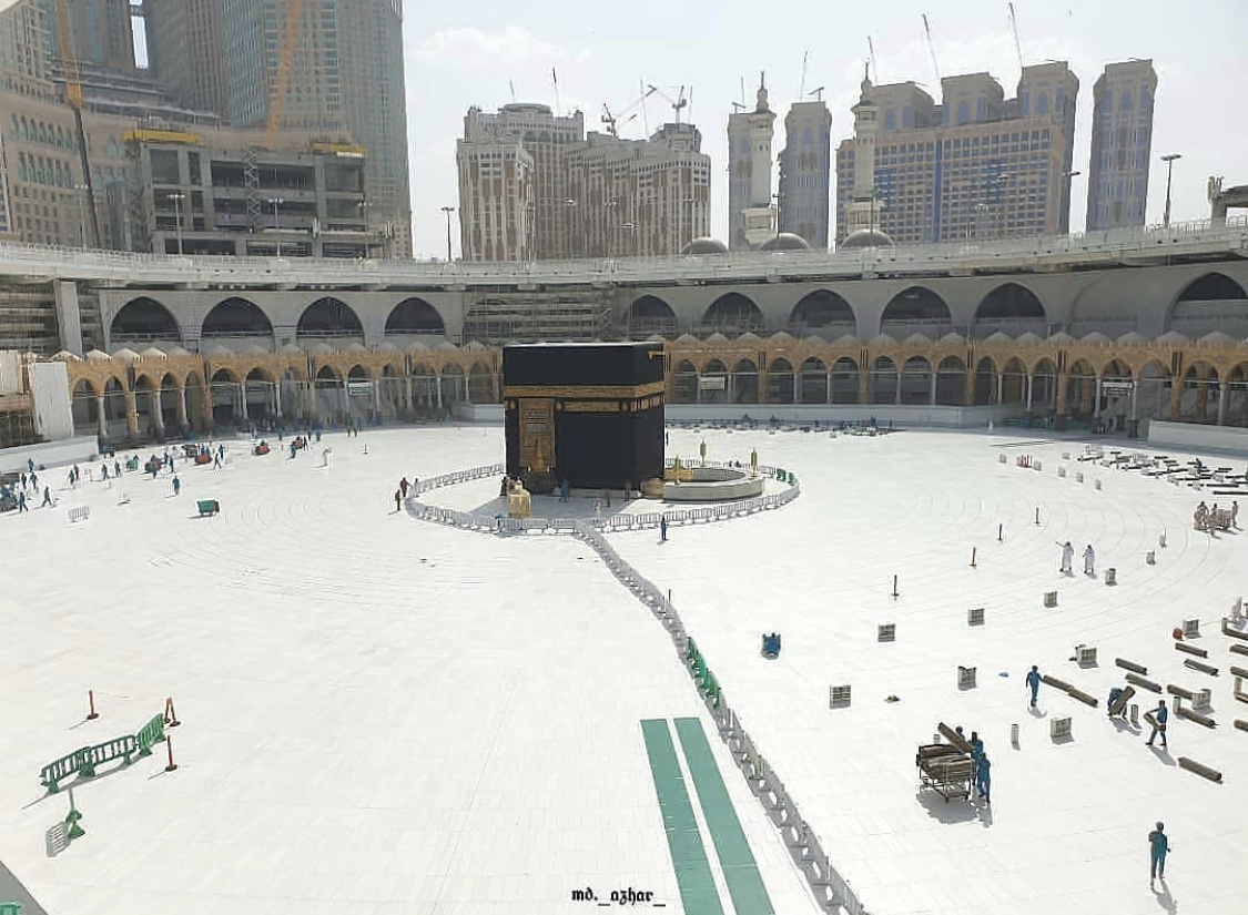 Masjidil Haram ‘Lengang’ Akibat Pembersihan COVID-19… DS Siti Nurhaliza, Yatt Hamzah Beri Reaksi