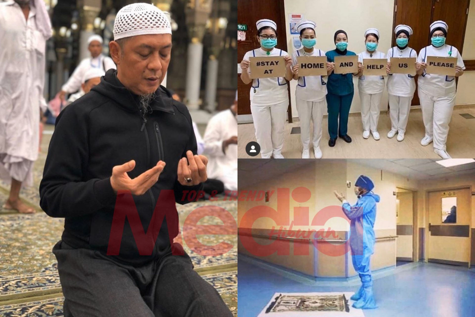 “Bayangkan Kalaulah Frontline Kita Sekarang Nie Rasa Giveup,” – Shamsul Ghau Ghau Panjangkan Doa