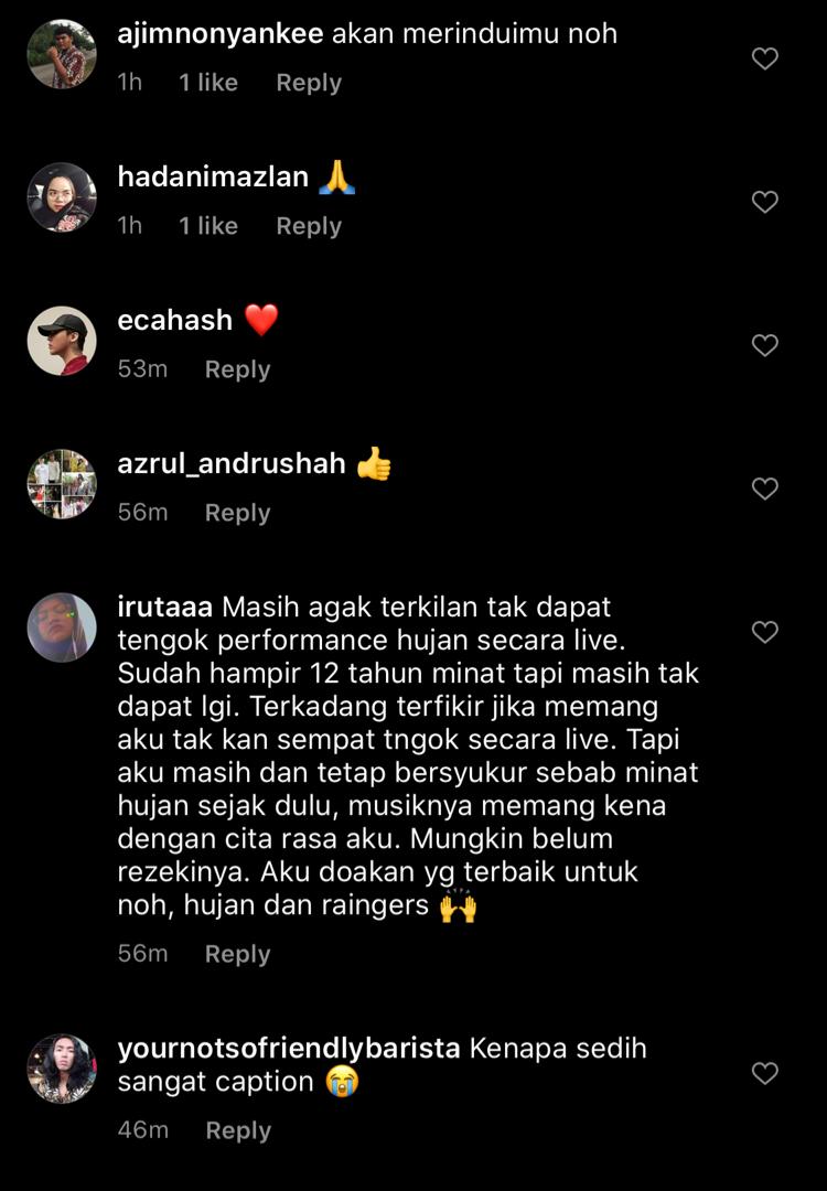 “Maafkan Segala Kekasaran, Halalkan Makan Minum Aku,” – Noh Salleh Beri Bayangan, Seolah-Olah Nak Undur Diri Dari Hujan?