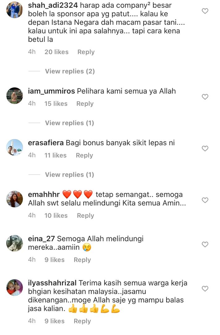 “Semoga Allah SWT Sentiasa Melindungi Kalian,” – DS Siti Nurhaliza Titip Doa Buat Petugas Perubatan, Mohon Rakyat Lebih Bertanggungjawab