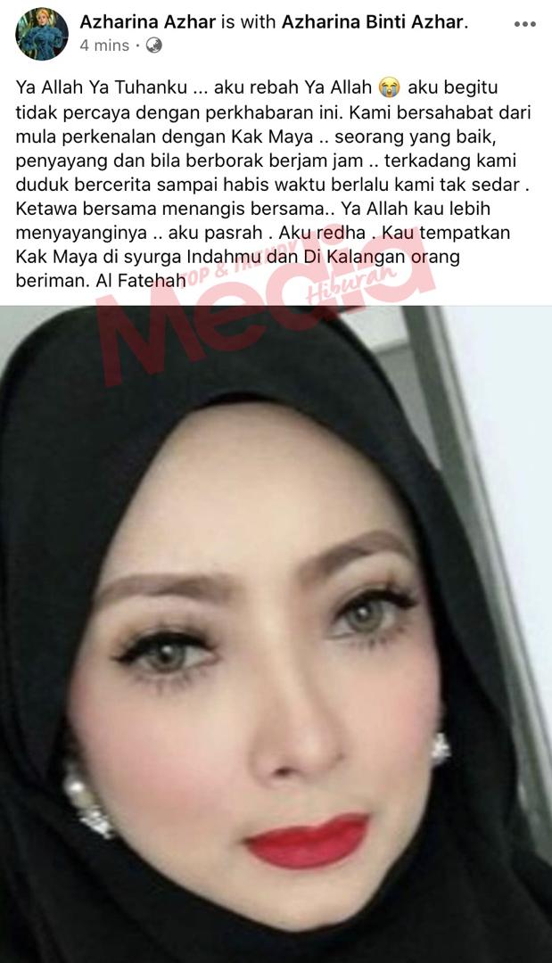 Penyanyi ‘Matahari’, Mya Ruslee Meninggal Dunia