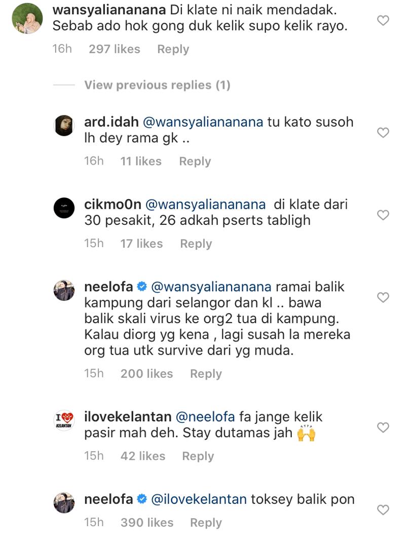 “Toksey Balik Pun,” – Neelofa Tegas Jangan Balik Kampung, Kongsi Statistik Kes COVID-19 Itali&#8230;. Tak Ubah Seperti Malaysia