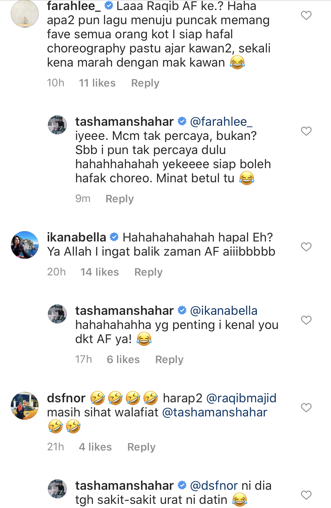 Raqib Majid Imbas Kenangan Saat Sertai AF9, Ini Respon ‘Jujur’ Isteri, Tasha Manshahar