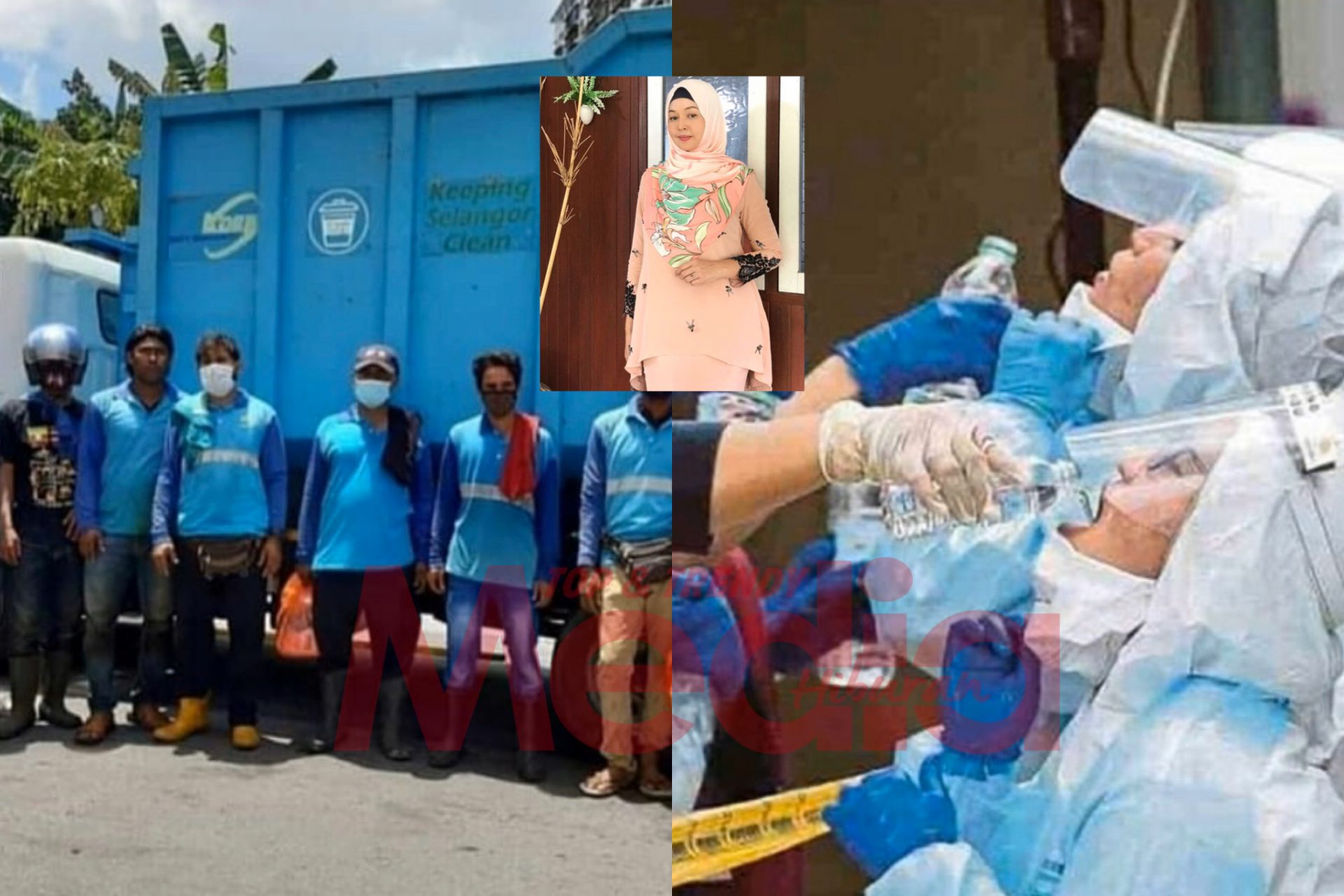 Undang Sebak! Jasmin Hamid Kongsi Pengorbanan Frontliner, Foto Cleaner Dan Petugas Hospital Kehausan Jentik Hati
