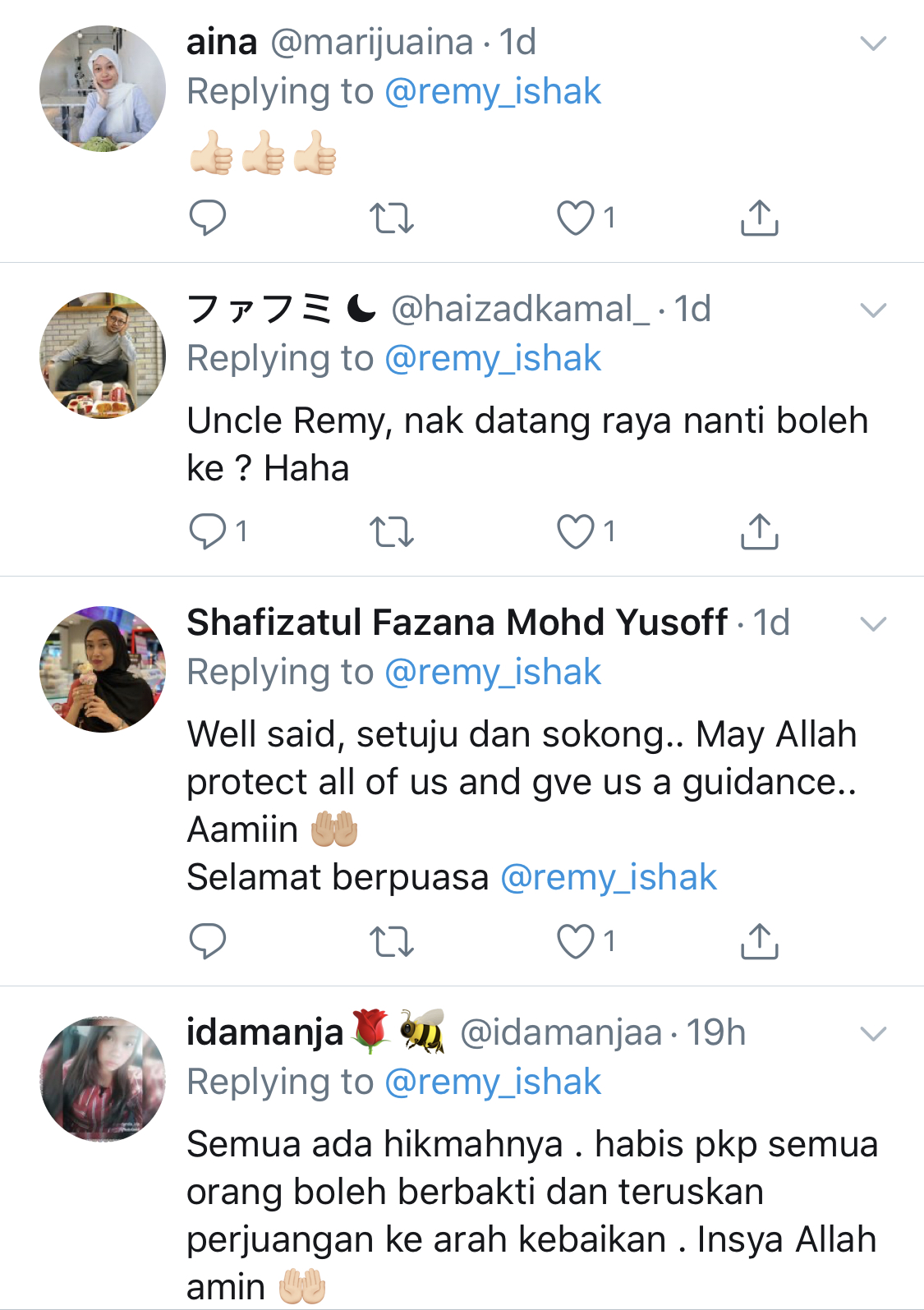 “Dari Sudut Pandang Positif Saya, Takda Siapa-Siapa Yang Iri Hati Dengan Ostad,”- Remy Ishak Hajat Sambung Kebaikan