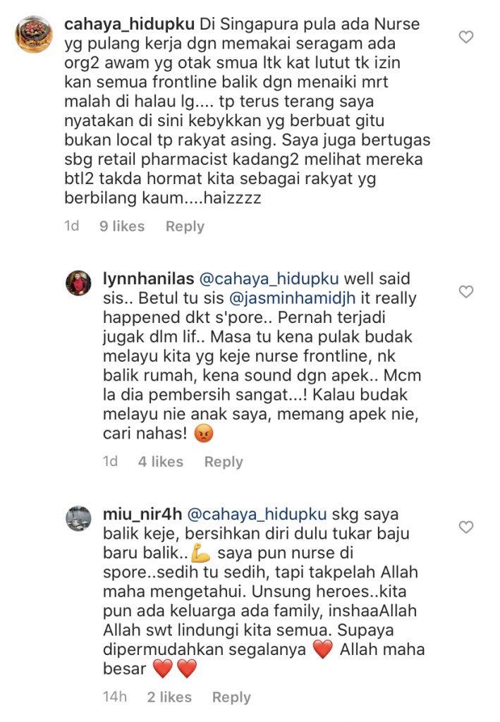 “Pedih Dengan Segelintir Masyarakat Yang Ada Pemikiran Negatif…,” – Jasmin Hamid Sedih Ada Frontliners Dipulau Dan Dianggap Bawa Kuman