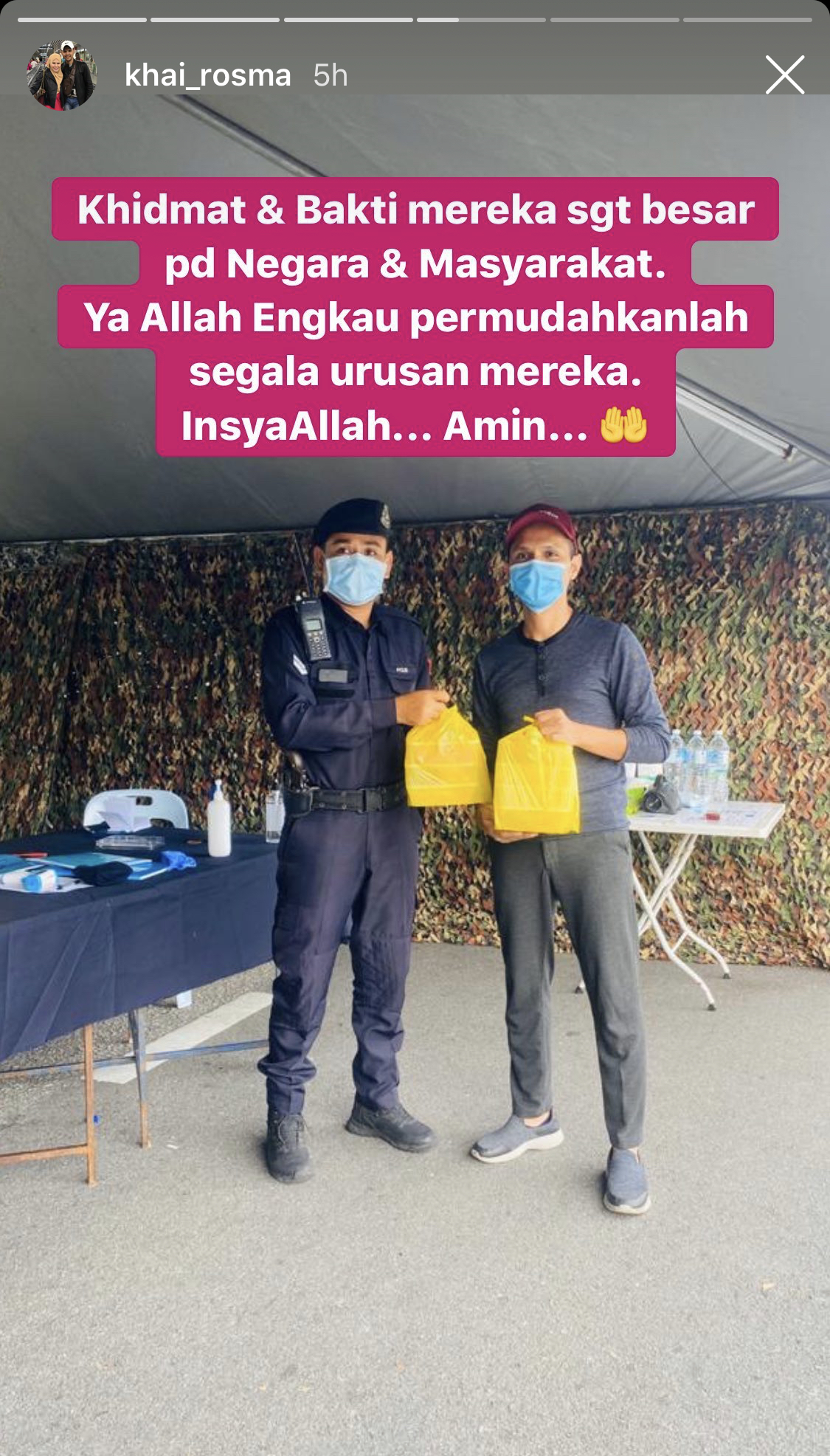 “Ada Yang Tak Balik Jumpa Mak Ayah, Isteri, Suami, Anak-Anak Lebih Sebulan,” – Khai Beri Sumbangan Buat Frontliner & Keluarga Susah