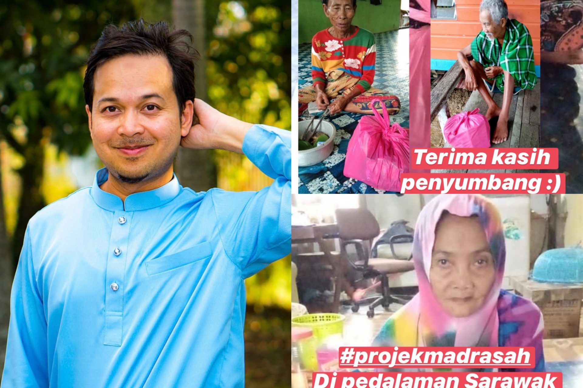 “Dia Boleh Kongsi Satu Kampung&#8230;,”- Beri Sumbangan Buat Keluarga Pedalaman, Kisah ‘Panjangkan’ Rezeki Fedtri Yahya Bikin Semua Terinspirasi