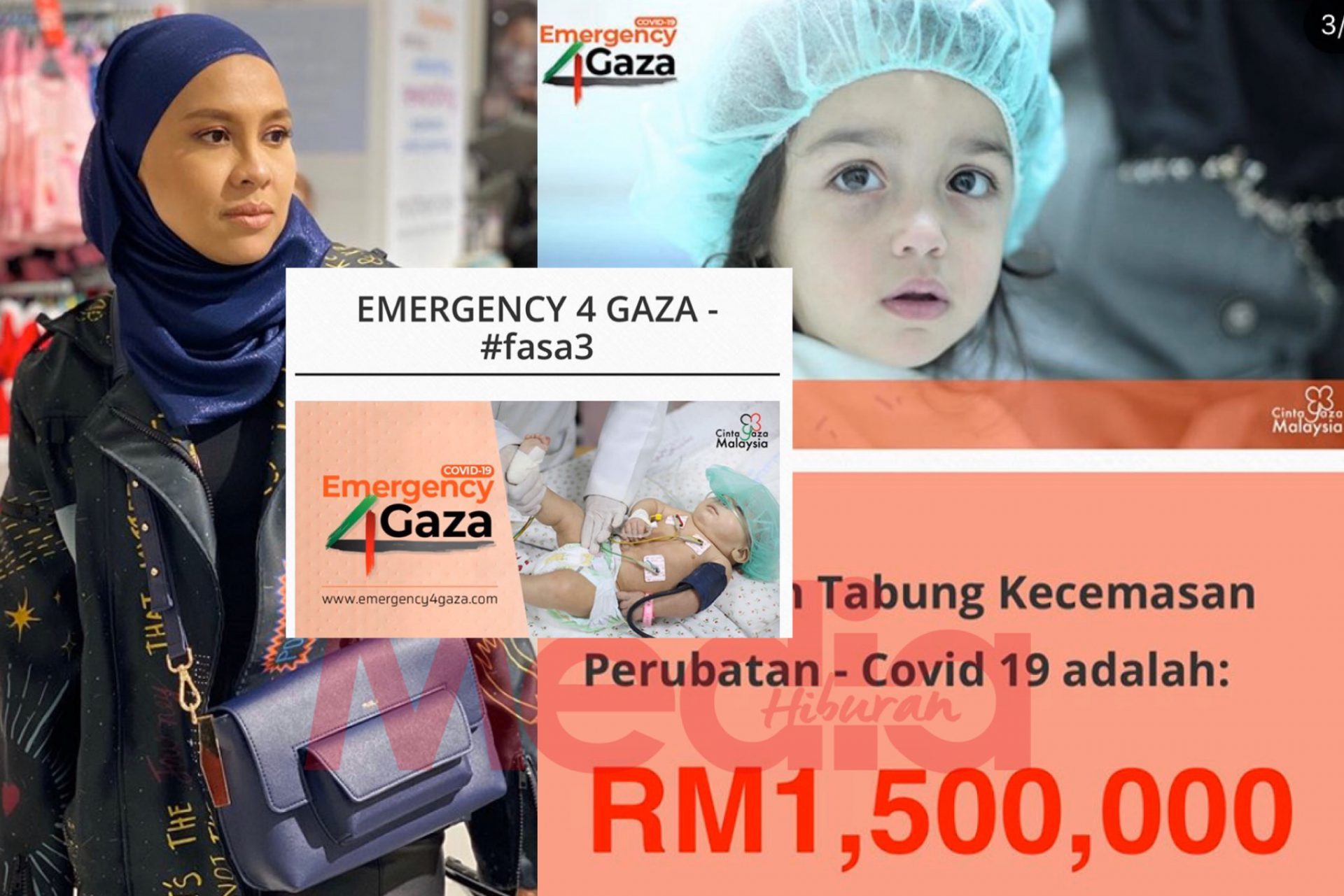 Jihan Muse Rayu Bantuan Kecemasan Perubatan Covid-19 Buat Gaza, Tegaskan #kitafrontlinerpalestin