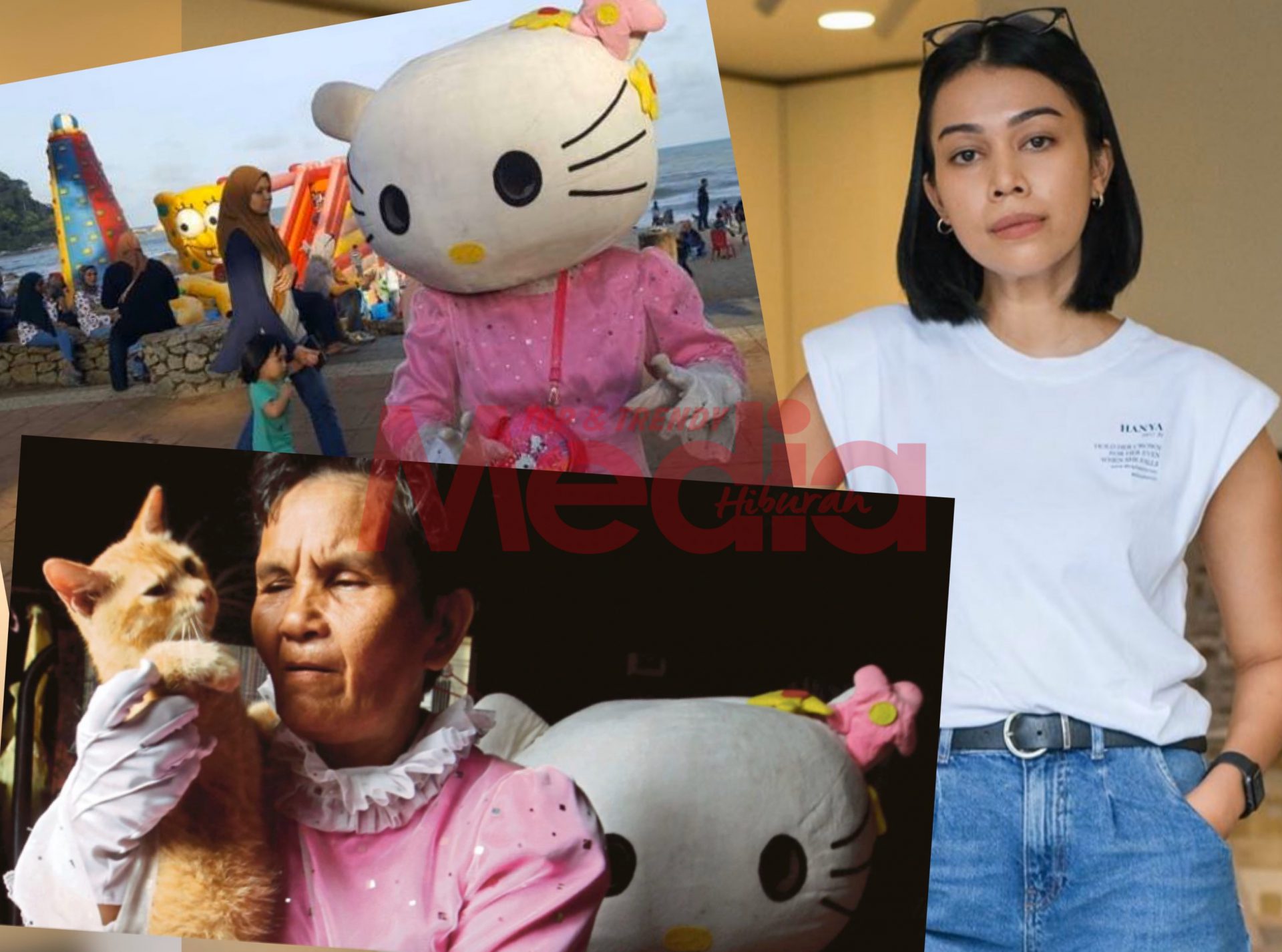 Sebar Kebaikan ‘Mak Cik Hello Kitty’, Sharifah Sakinah Mohon Sama-Sama Bantu Kisah Viral Ini&#8230;