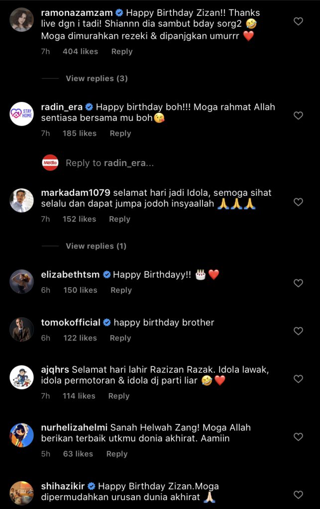 “Yang Paling Penting Dipercepatkan Jodoh&#8230;,” &#8211; Zizan Razak Genap Usia 36 Tahun Hari Ini