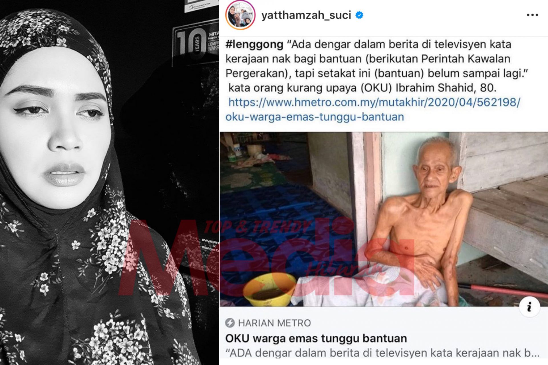 “Orang Lenggong Please Take Note,” – Yatt Hamzah Berdoa Urusan Warga Tua Istimewa Ini Dipercepatkan