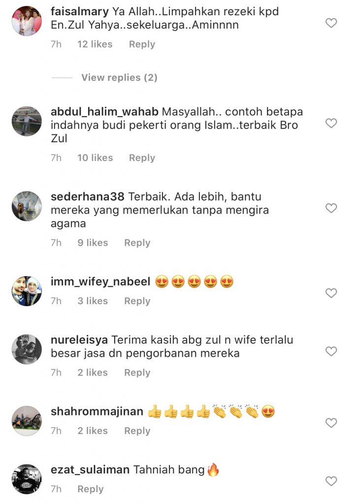 Salur Bantuan Tak Kira Bangsa & Kaum, Zul Yahya Terima Pujian – “Allah Sayang Kita.”