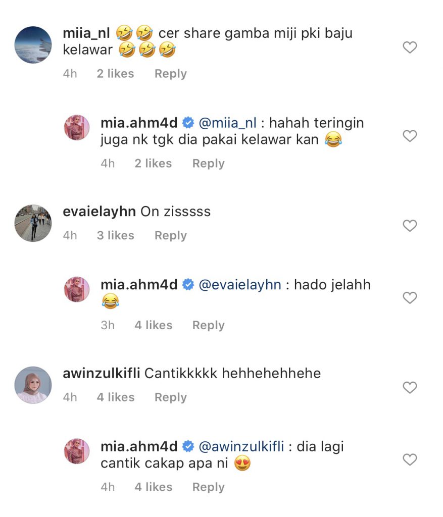 “Husband I Curi-Curi Pakai Baju Kelawar,”- Gurau Mia Ahmad