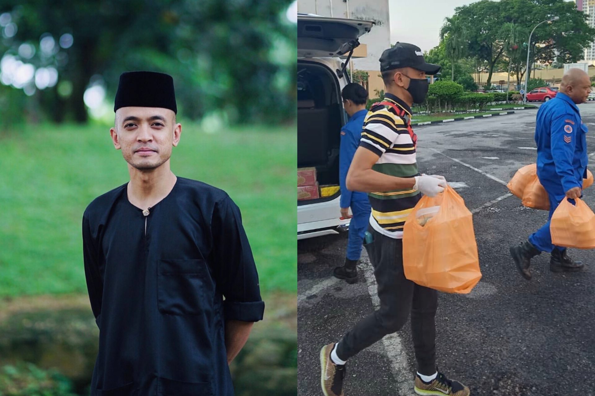 “Dari Saya, Black, Achey & Shuib…,”- Tomok Wakil Hulur Bantuan Buat Petugas Angkatan Pertahanan Awam Malaysia