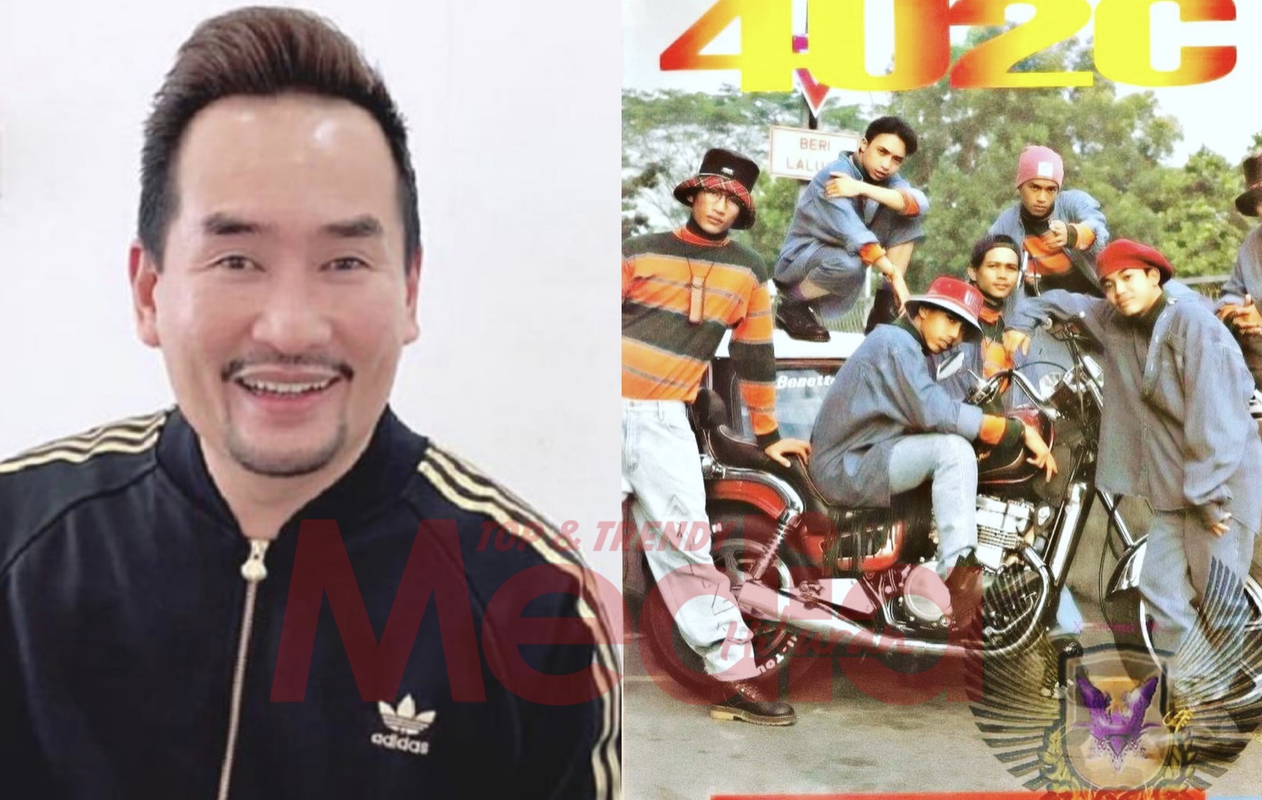 “Kumpulan Rap Pertama Di Malaysia Tahun 1991,”- Hampir 3 Dekad, Datuk AC Mizal Throwback Foto 4U2C