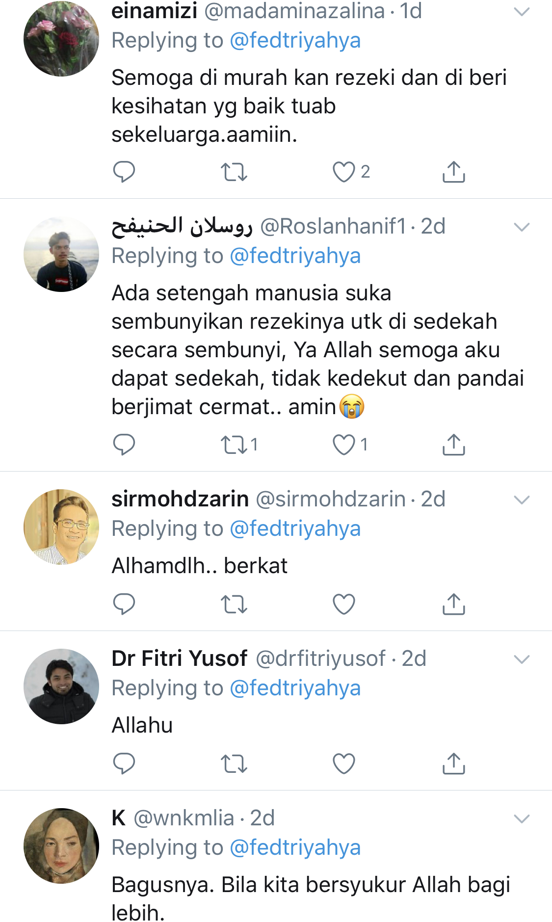 “Dia Boleh Kongsi Satu Kampung…,”- Beri Sumbangan Buat Keluarga Pedalaman, Kisah ‘Panjangkan’ Rezeki Fedtri Yahya Bikin Semua Terinspirasi