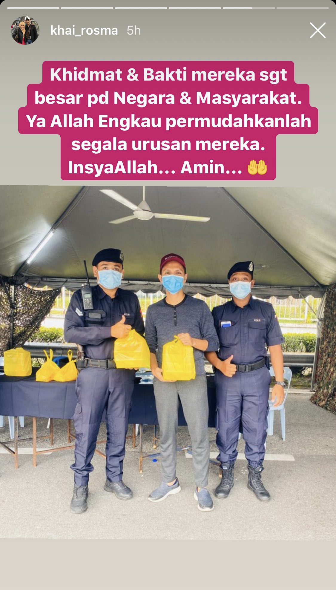 “Ada Yang Tak Balik Jumpa Mak Ayah, Isteri, Suami, Anak-Anak Lebih Sebulan,” – Khai Beri Sumbangan Buat Frontliner & Keluarga Susah