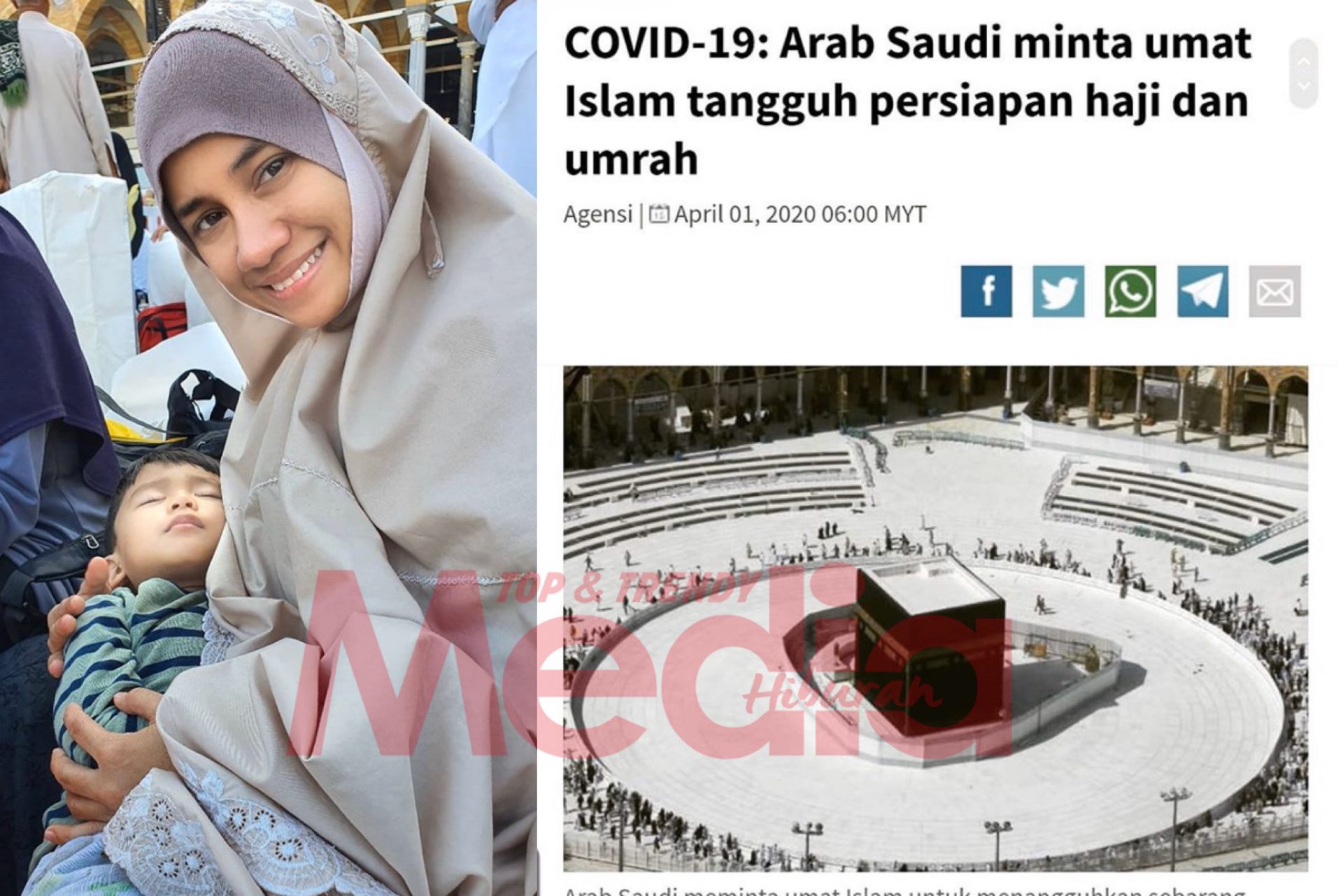 “Arab Saudi Minta Umat Islam Tangguh Persiapan Haji Dan Umrah,” – Mila Jirin Kongsi Informasi