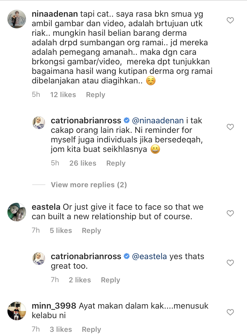 “Hanya Letakkan Di Pintu, Ketuk Dan Pergi,” – Catriona Ross