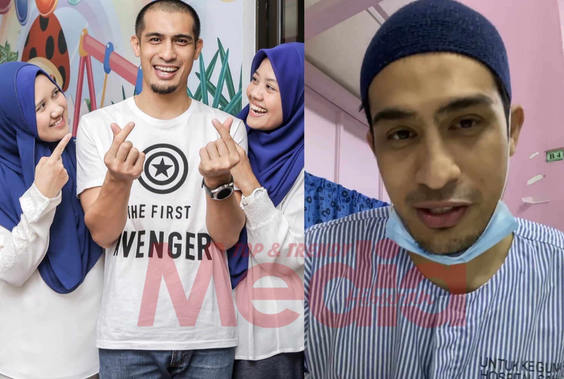 “Malam Paling Bersejarah Dalam Hidup,”- Meski Berjauhan, Ashraf Muslim Terima Kejutan Istimewa Dari Kedua-Dua Isteri