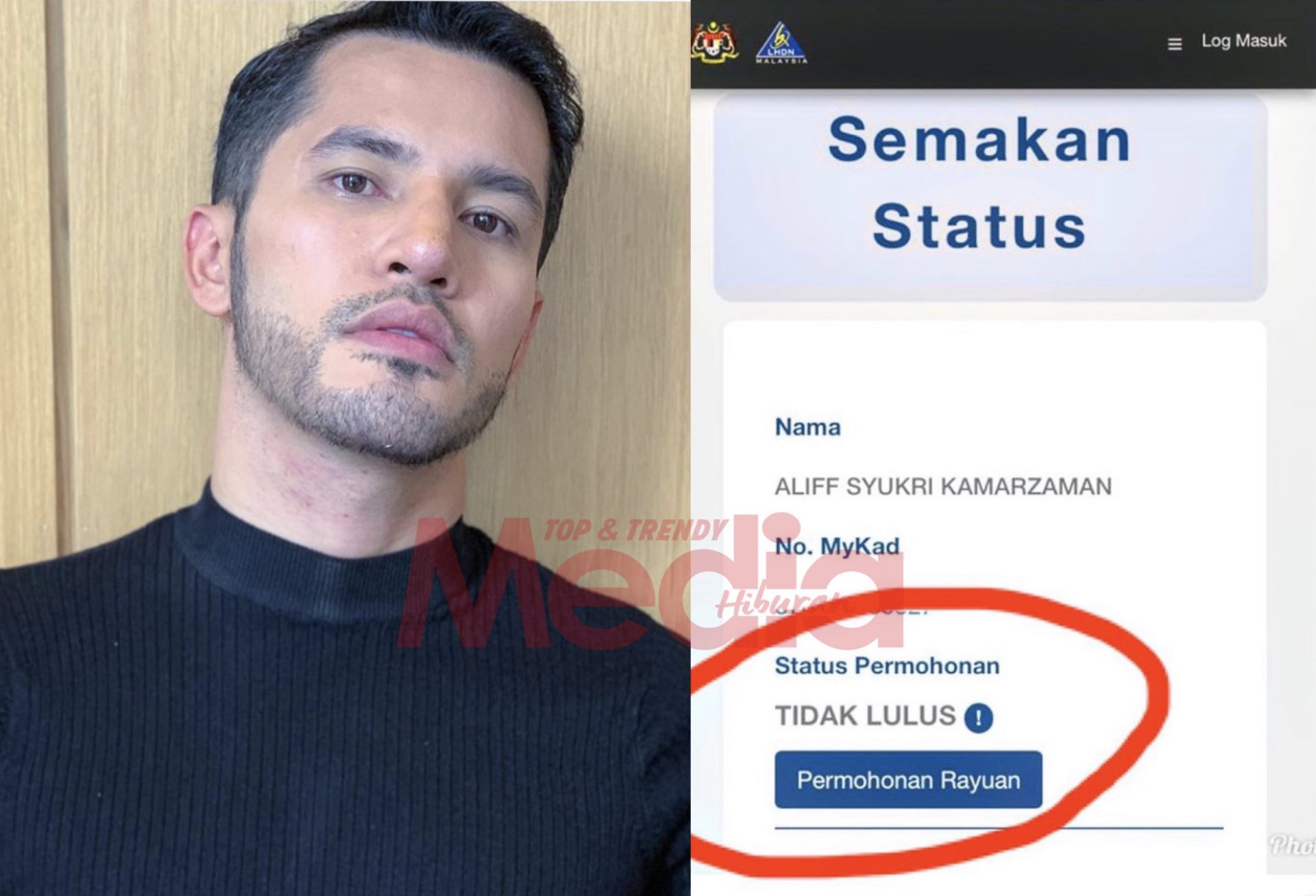 Hari Ini Saya Amat Terkejut Kerana Permohonan Tidak Diluluskan Bantuan Prihatin Nasional Datuk Aliff Syukri Tidak Lulus Ini Reaksi Tuan Badan Media Hiburan