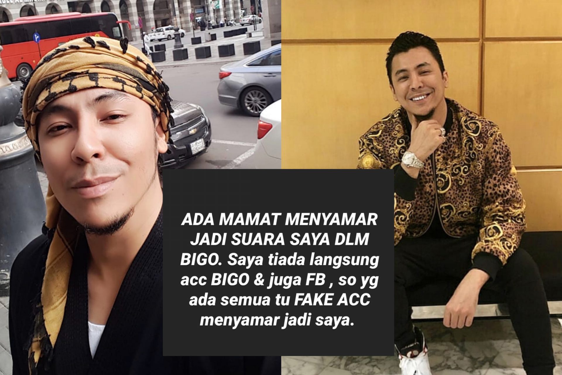 “Kepada Mangkuk Yang Menyamar Jadi Suara Saya Tolong Delete…,” – Ada Yang Tiru Suara Di Bigo? Ini Respon Syamsul Yusoff, Jika Tidak…