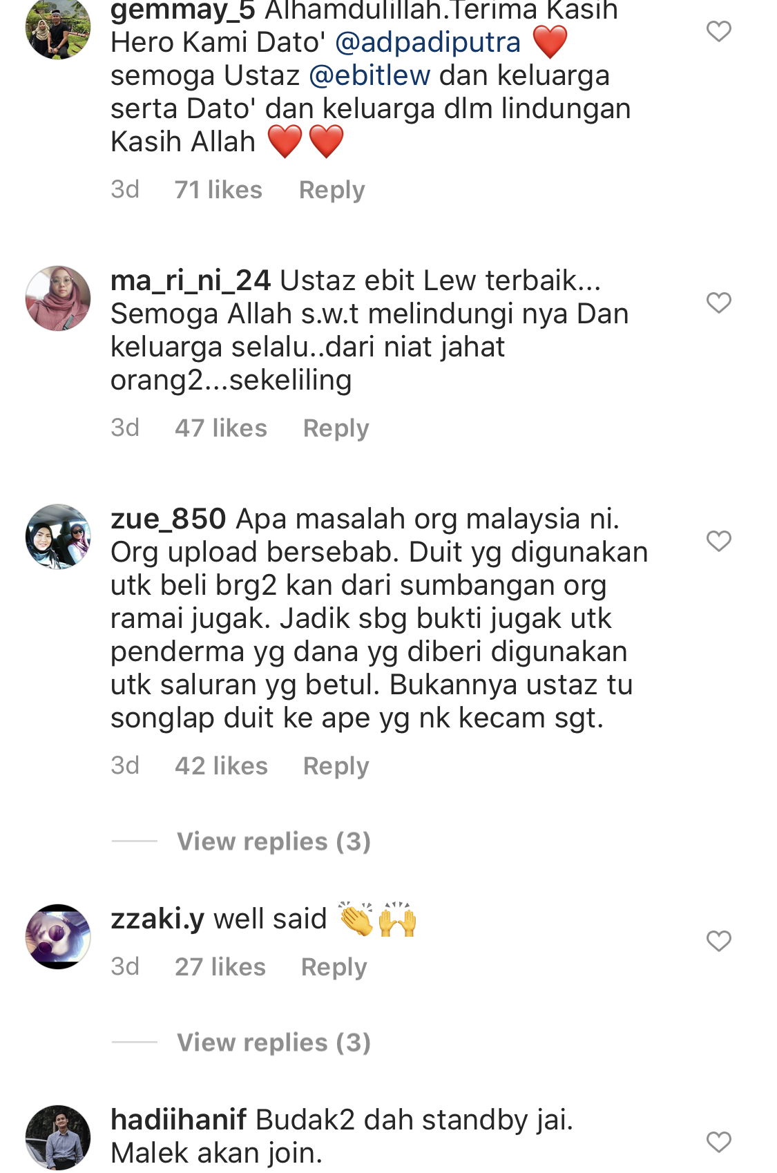 “Jangan Hanya Berani Bercakap Kalau Tak Gentle,” &#8211; Ada Yang Kecam Ustaz Ebit Lew? Ini Respon Adi Putra Kepada&#8230;