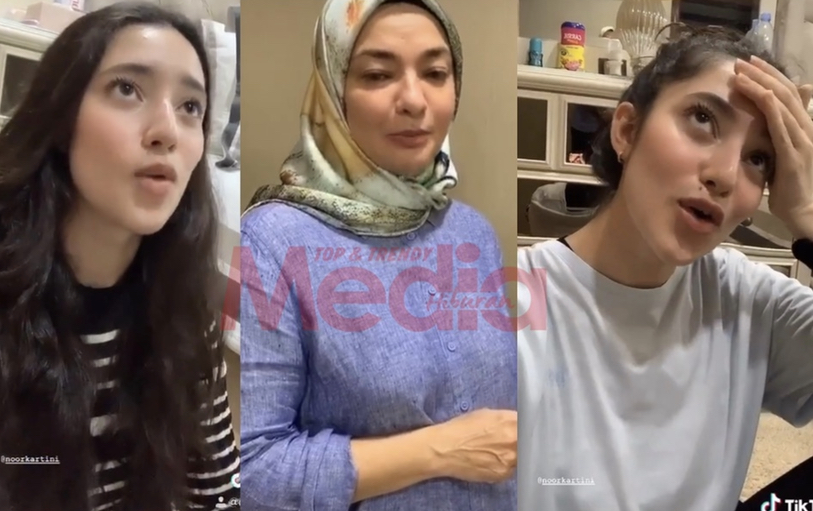 “Mama La Ni Suruh Buat,” &#8211; Video TikTok Babak ‘Alif Ya Mim&#8230; Buaya’ Cuit Hati, Gelagat Datin Noor Kartini &#038; Ameera Khan Buat Semua Terhibur!