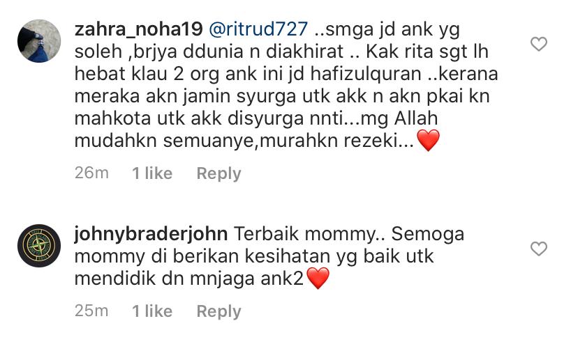“Sayu Pula Tengok Depa Cepat Besar,” – Kongsi Foto Anak-Anak, Rita Rudaini Nekad Didik Amanah Allah Ini Sebaik Mungkin!