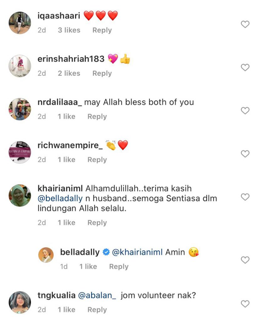 Bella Dally & Suami Lakukan Aktiviti Khidmat Masyarakat, Bantu Nyah Cemar Masjid & Surau Terpilih Sekitar KL