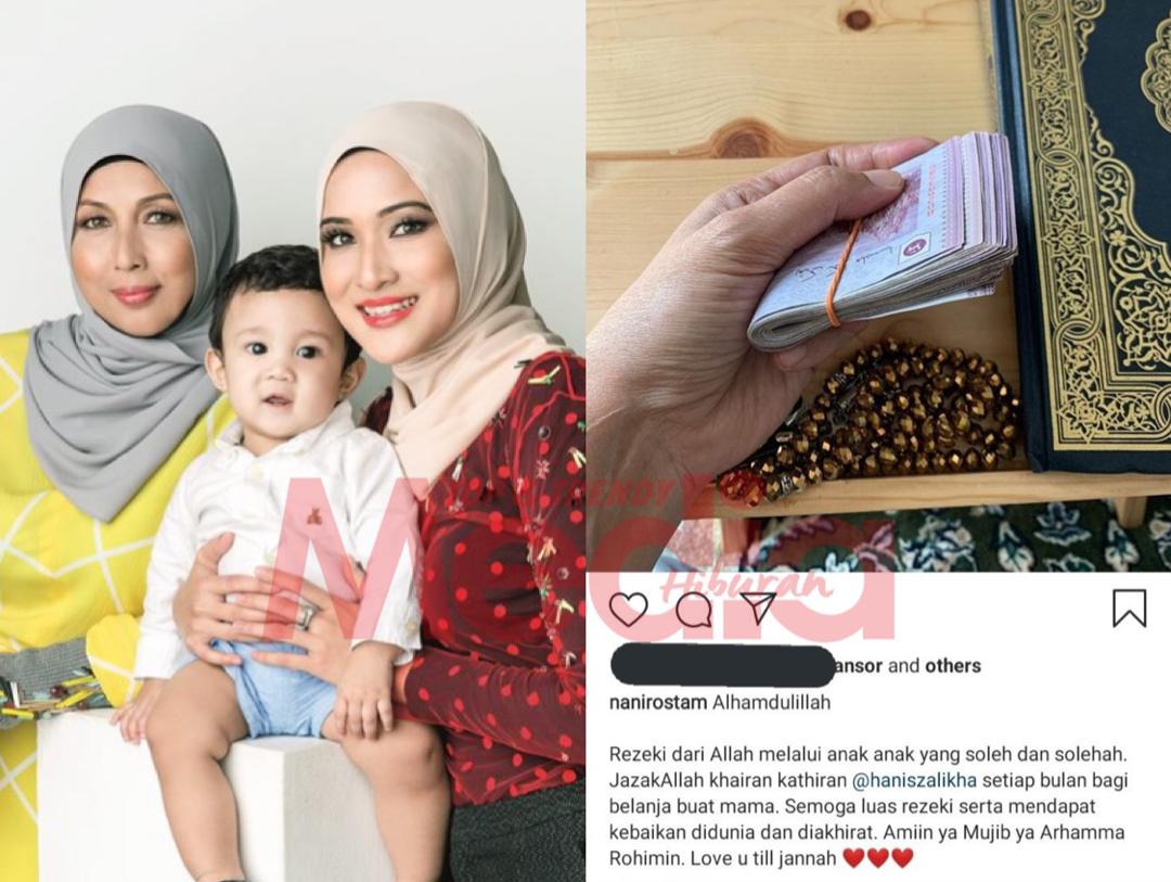 “Setiap Bulan Bagi Belanja Buat Mama,”- Ibu Hanis Zalikha Tayang Duit, Netizen Dakwa Sengaja Nak Riak?