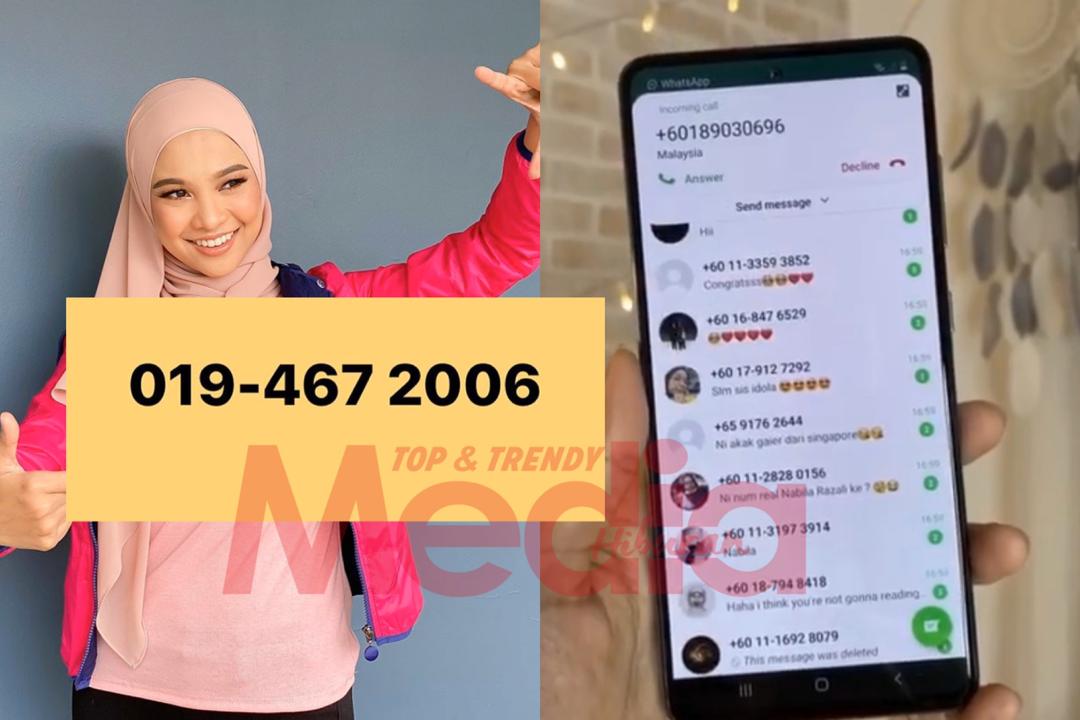 “Korang Sabar Jabbb!!! Phone Bella Dah Hanggg!” – Nabila Razali Terima WhatsApp Dan Call Tanpa Henti!